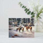 Carte Postale ACCUEIL par SHARON SHARPE (Debout devant)