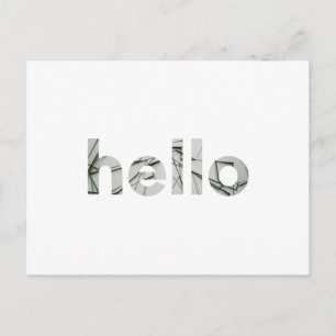 Carte Postale Accueil simple et moderne