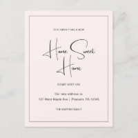 Accueil Sweet Home Nouvelle adresse Moving Faire-p