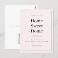 Accueil Sweet Home Nouvelle adresse Moving Faire-p