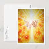 Carte Postale Accueillie la Lumière (Devant / Derrière)