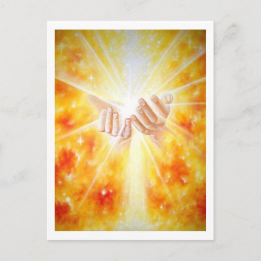 Carte Postale Accueillie la Lumière (Devant)