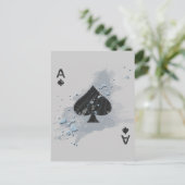 CARTE POSTALE ACE D'ESPACES (Debout devant)