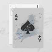 CARTE POSTALE ACE D'ESPACES (Devant / Derrière)