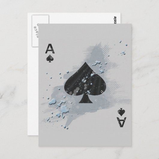 CARTE POSTALE ACE D'ESPACES (Devant / Derrière)