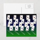 Carte Postale Aces élevées (Devant / Derrière)