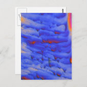 Carte Postale Acétate de zinc au microscope (Devant / Derrière)