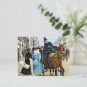 Carte Postale Achats sur la Rue de la Paix (Debout devant)