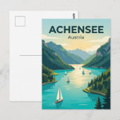Carte Postale Achensee Autriche (Devant / Derrière)