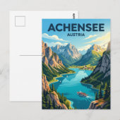 Carte Postale Achensee Autriche (Devant / Derrière)