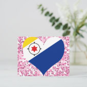 Carte Postale Acheter drapeau Bonaire (Debout devant)
