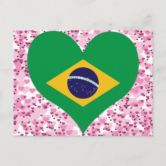 Carte Postale Acheter drapeau du Brésil (Devant)