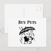 Carte Postale Acheter Puts (Devant / Derrière)