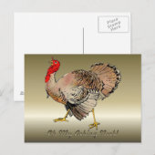 Carte Postale Aching Neck Turkey (Devant / Derrière)