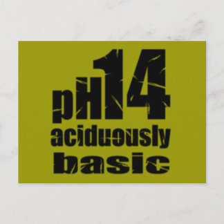 Carte postale Aciduly Basic humour