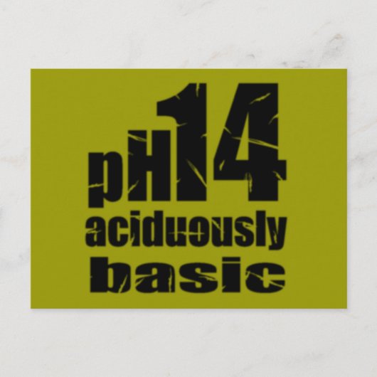 Carte postale Aciduly Basic humour (Devant)