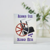 Carte Postale Acier arrière (Debout devant)