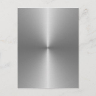 Carte Postale acier circulaire large