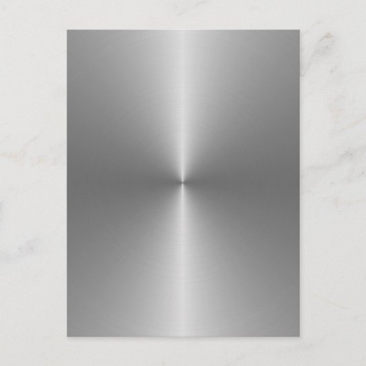 Carte Postale acier circulaire large (Devant)