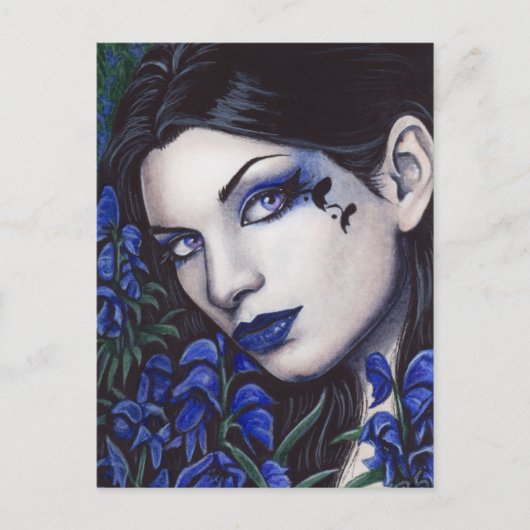 Carte postale Aconitum Pretty Poisons (Devant)