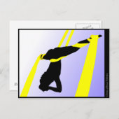 Carte Postale Acrobat du cirque contemporain (Devant / Derrière)