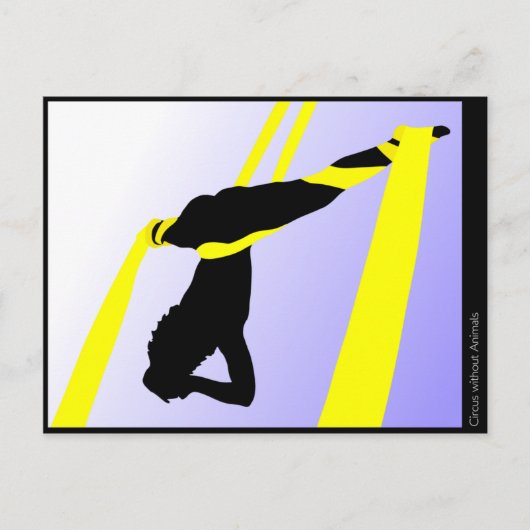 Carte Postale Acrobat du cirque contemporain (Devant)