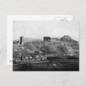 Carte Postale Acropole ~ Acropole d'Athènes Grèce 1865 (Devant / Derrière)