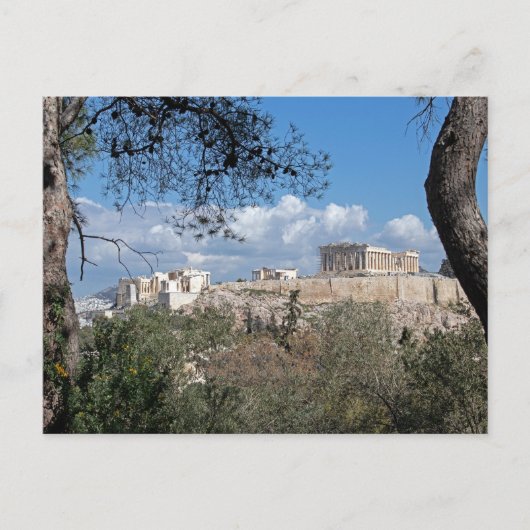 Carte Postale Acropole, Athènes (Devant)