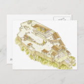 Carte Postale Acropole Athènes (Devant / Derrière)