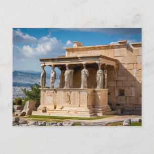 Carte Postale Acropole Athènes, Grèce