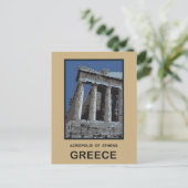 Carte Postale Acropole d'Athènes Grèce (Debout devant)