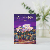 Carte Postale Acropole Grèce (Debout devant)