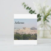 Carte Postale Acropole grecque d'Athènes (Debout devant)