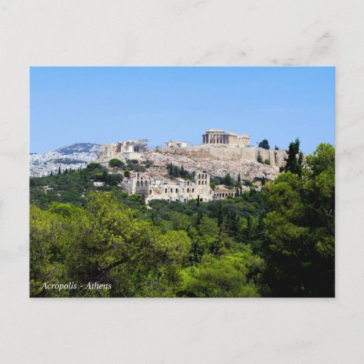 Carte Postale Acropolis (Devant)