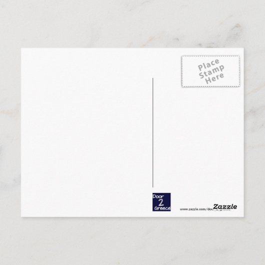 Carte Postale Acropolis (Dos)