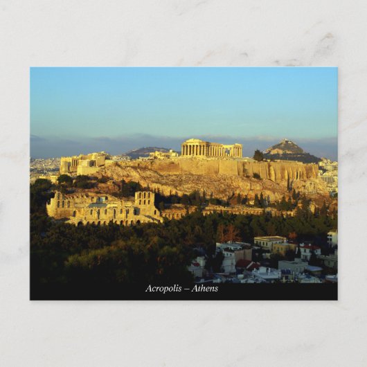 Carte Postale Acropolis (Devant)