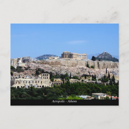 Carte Postale Acropolis (Devant)