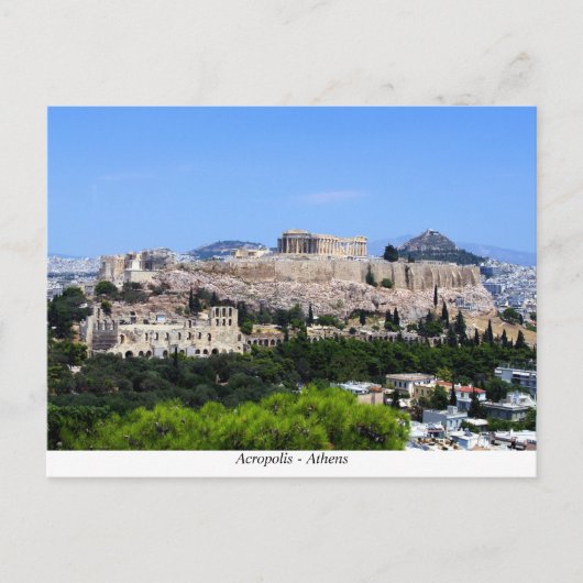 Carte Postale Acropolis (Devant)
