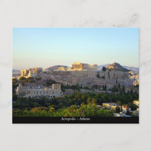 Carte Postale Acropolis (Devant)