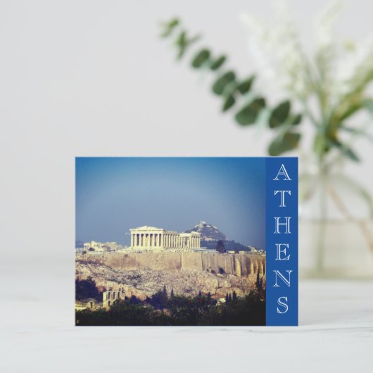 Carte Postale acropolis athens grèce (Debout devant)