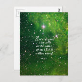 Carte Postale Actes 2:21 (Devant / Derrière)