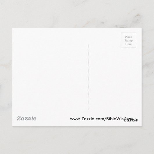 Carte Postale Actes 2:21 (Dos)