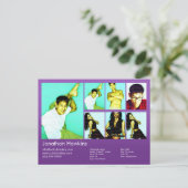 Carte Postale Acteur et modèle Violet Capture d'écran (Debout devant)