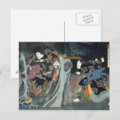Carte Postale Acteurs en 'Soga Monogatari' (Devant / Derrière)