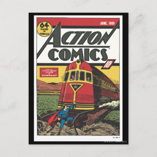 Carte Postale Action Comics - juin 1939