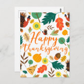 Carte Postale Action de grâce (Devant / Derrière)