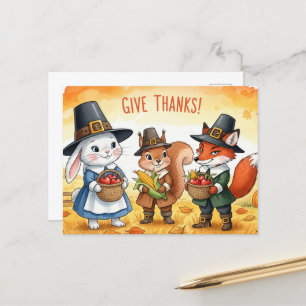 Carte Postale Action de grâce