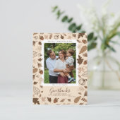 Carte Postale Action de grâce (Debout devant)