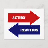Carte Postale Action-Réaction (Devant)
