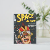 Carte Postale Action spatiale (Debout devant)